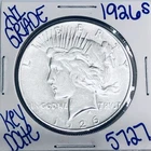1926 S SILVER PEACE DOLLAR AUTHENTIC HI GRADE U.S. MINT COIN RARE KEY DATE 5727