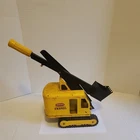Vintage Tonka Pressed Steel Shovel ExcavatorToy Yellow Rubber Tracks  Mound Minn