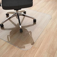  Office Chair Mat for Hardwood Floor, Clear Computer&Desk 30" x 48" Transparent