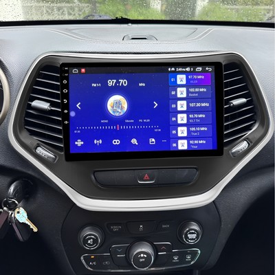 Fit for Apple Carplay Upgraded Radio for Jeep Cherokee 2015-2018