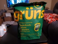 SEALED - gruns Superfoods Greens Gummies 28 Packs  224 gummies EXP. 04/2027