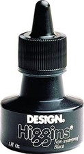 Higgins Non-Waterproof Ink for Calligraphy, Drawing etc  1oz