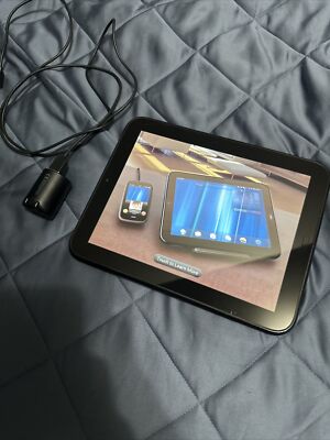 RARE! RUNNING STORE DEMO SOFTWARE! HP TouchPad 32GB, Wi-Fi, 9.7in - Glossy Black