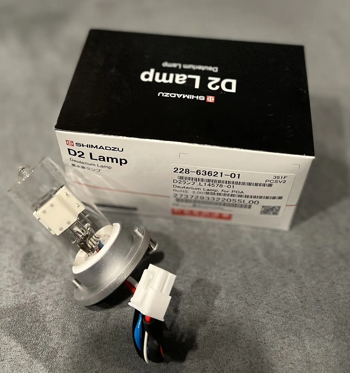 New Genuine Shimadzu 228-63621-01 Deuterium D2 lamp i-Series New Genuine Shimadzu 228-63621-01 Deuterium D2 lamp i-Series
