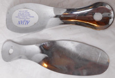 Professional Heavy Duty Stainless Metal Shoe Horn Orthotics Pedorthics Use 7.25"