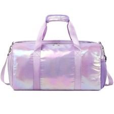 Dance Bag for Girls Sports Gym Duffle Bag with Shoes Compartment We... Fast Ship
