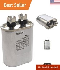 UL Listed Motor Run Capacitor - 10uf 370-440V - Compatible with Trane Furnace