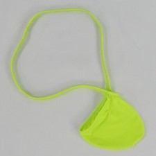 G1092 Mens Bulge Pouch String Thong Backless Jocks Contoured Pouch Silky Soft