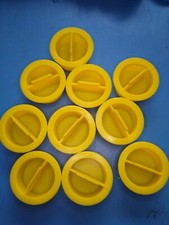 1.25" Telescope Dust Cap Cover Yellow High Visibility Lot Of 10 Wholesale