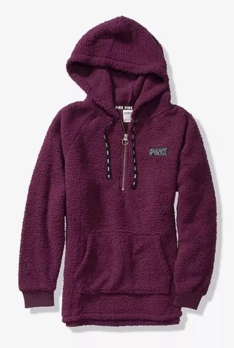 VICTORIA'S SECRET PINK SHERPA HOODIE 