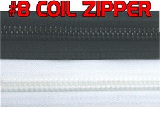 #8 Coil Zipper by the Yard Upholstery YKK