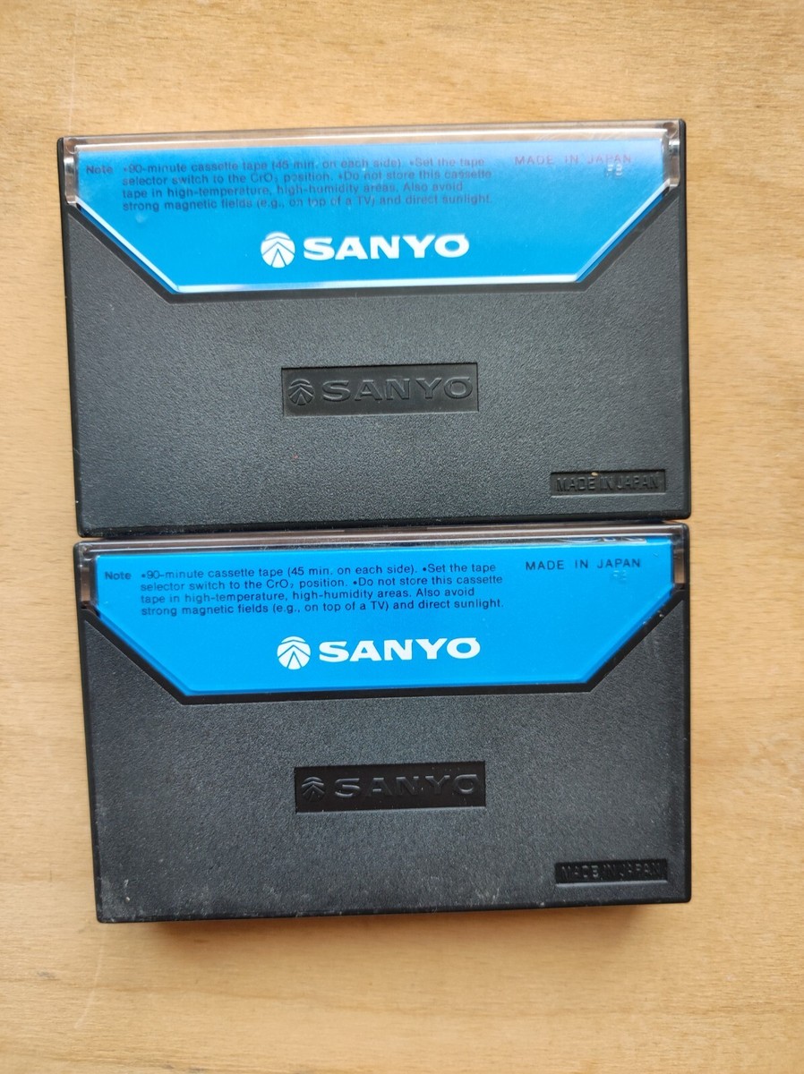 Sanyo C-90 CR Chromdioxid Japan 1978 | eBay Sanyo C-90 CR Chromdioxid Japan 1978 | eBay