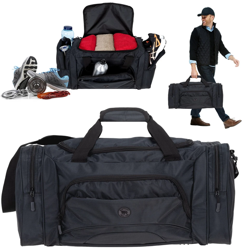 Sporttasche Reisetasche gross Herren Damen Elephant Color XL 62 53 L Tasche 1298 - Bild 3 von 4