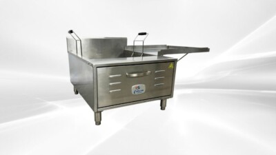 NEW 50K BTU Commercial Deep Fryer Open Basket Funnel Cake Donut Churros NG NSF