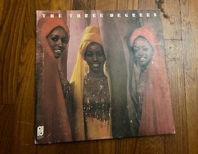THE THREE DEGREES Self Titled ORIGINAL 1973 LP Phi Internation VG+