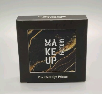 Make Up Factory: Pro Effect Eye Palette - Gold Selection - 7,47 g