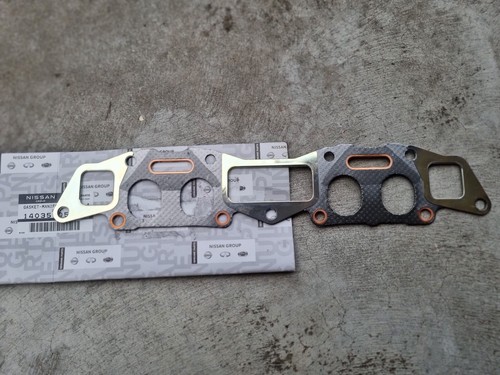 Nissan B210 B310 Sunny A14 A15 oval port inlet gasket NEW Datsun 14035-05H01