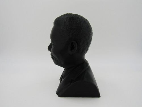 Nelson Mandela South Africa 3D Printed Bust Statue Figure Sculpture PICK COLOR - Picture 3 of 5