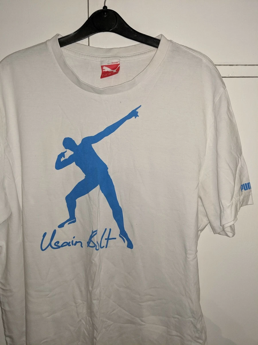 Usain bolt t shirt puma deals