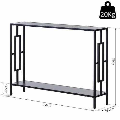 Slim Hallway Console Table Hall Entryway Living Room Furniture Narrow Industrial