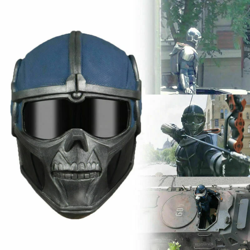 Cosplay Schwarze Witwe Anthony Tony Taskmaster Maske Superheld Helm Requisiten - Bild 2 von 4