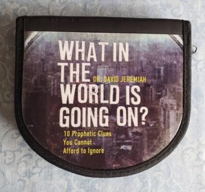 Audio 10 CD Set~Turning Point David Jeremiah~WHAT IN THE WORLD IS GOING ON? case