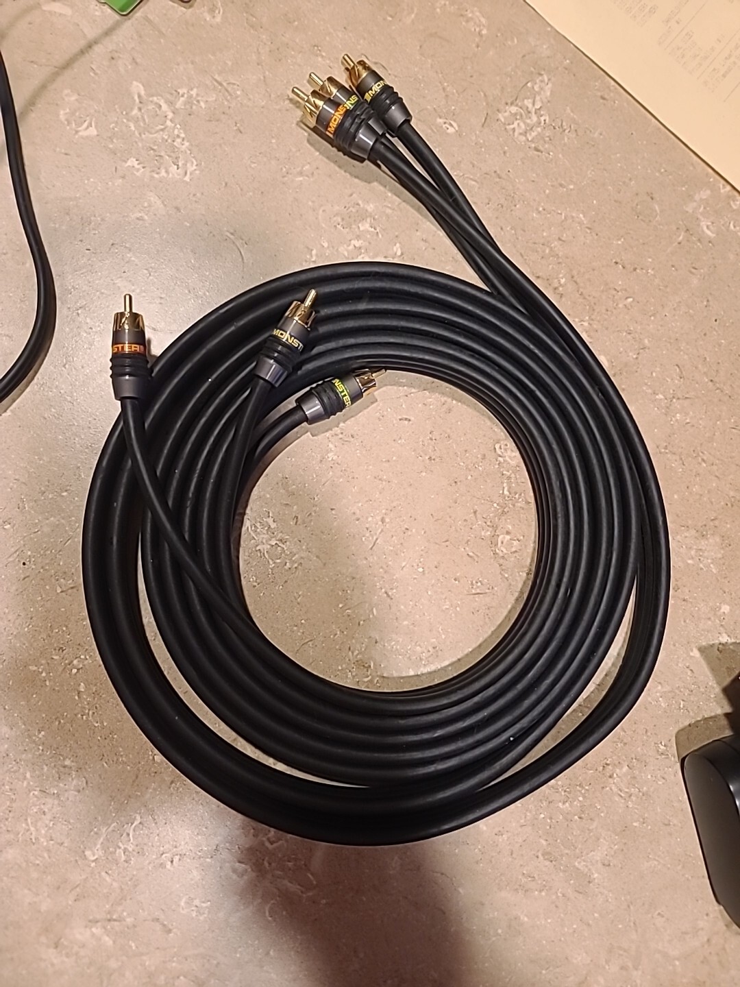 High Def Component Video MONSTER CABLE Ultra Prograde 12 FOOT High Definition COMPONENT VIDEO ...