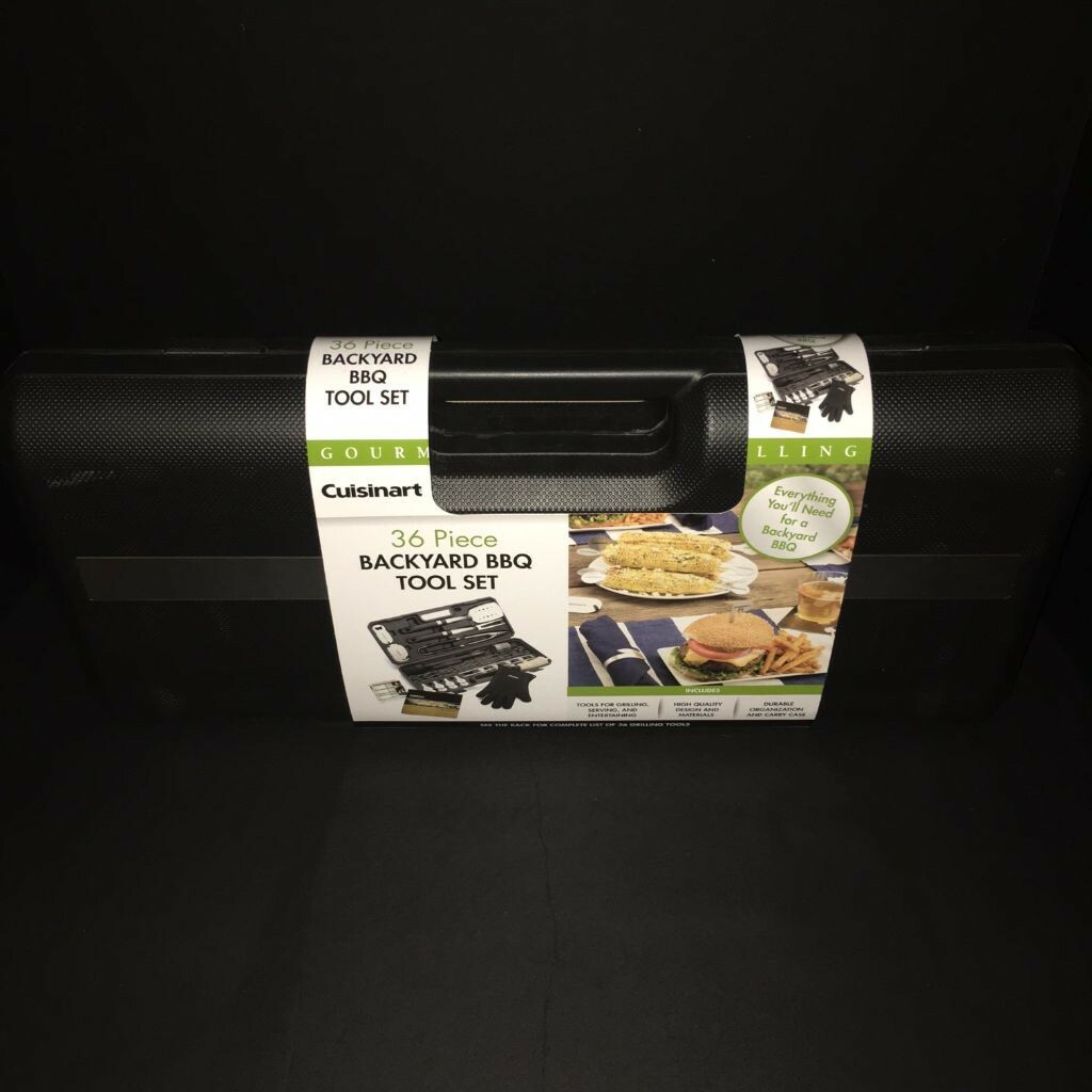 Cuisinart 36 Piece Backyard BBQ Tool Set New in Unopened Box eBay