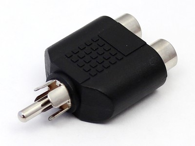 Cinch Auf Lautsprecherkabel-Adapter - 2 Meter, 20 AWG - Für Verstärker, Receiver & Subwoofer