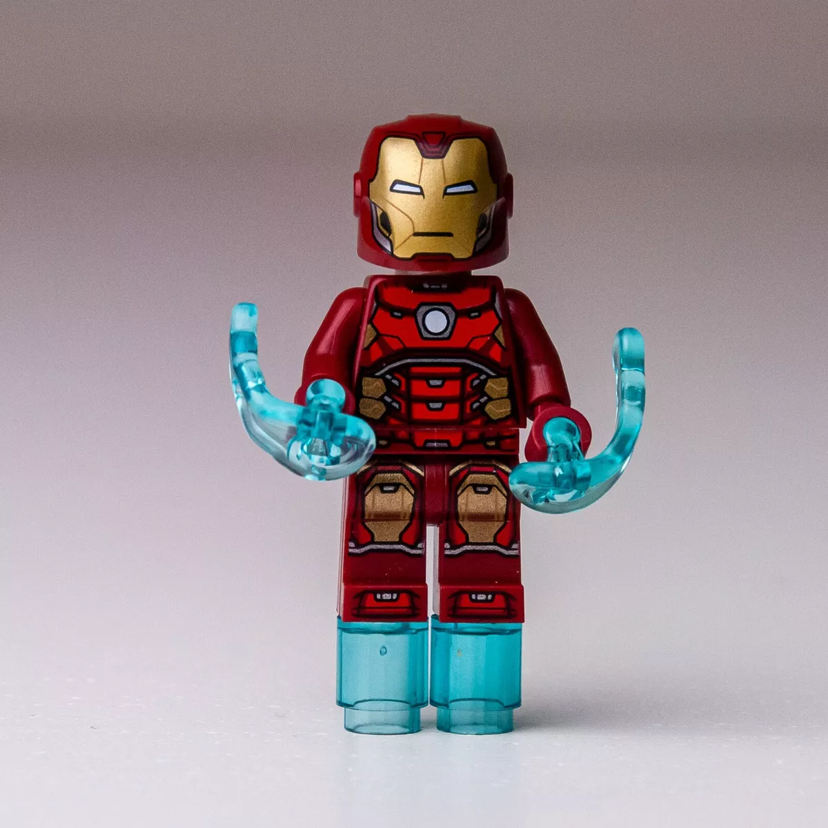 Lego iron man gris sales