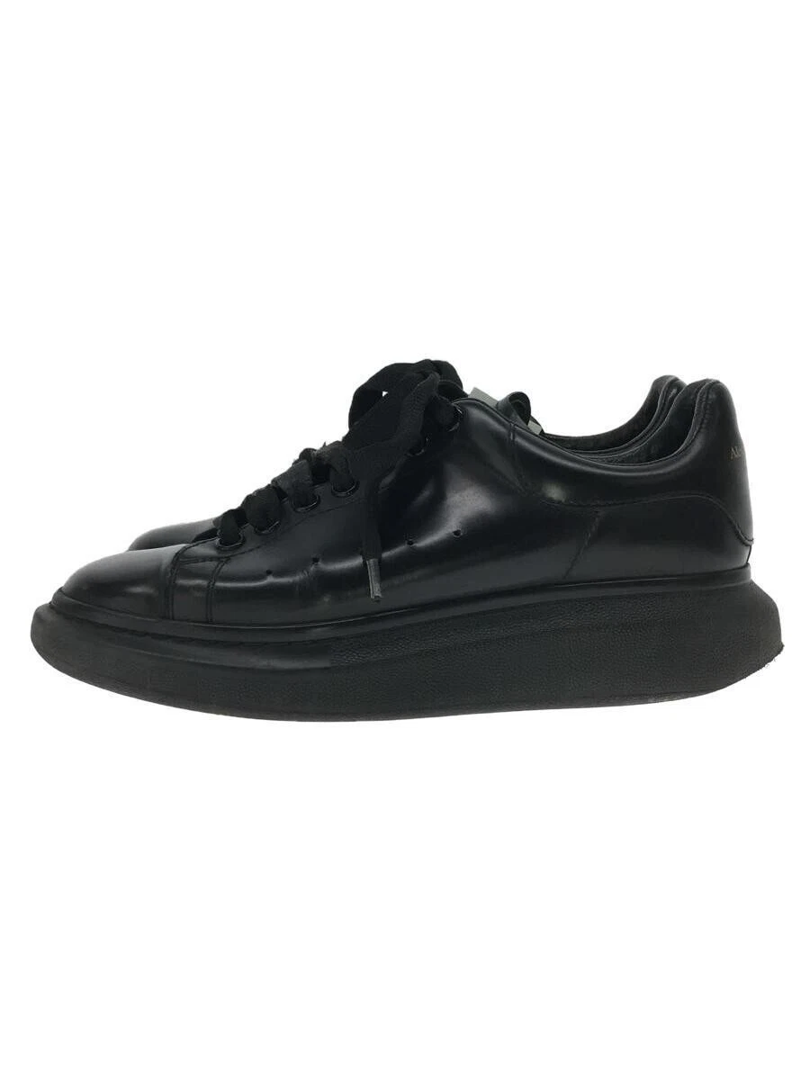 Alexander McQueen Oversized Sneaker EU:40 US:10 Black Leather 