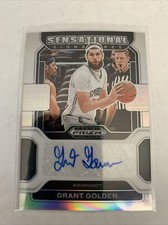 GRANT GOLDEN 2022 PANINI PRIZM DRAFT PICKS SENSATIONAL SIGNATURES SILVER #SS-GOL