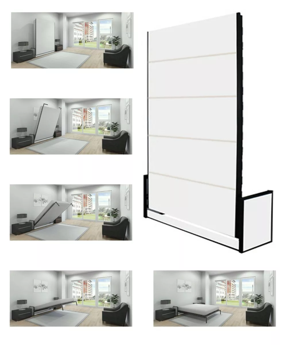 Wall Bed King Studio Wall Bed Vertical Horizontal Folding Bed Pull Down Murphy