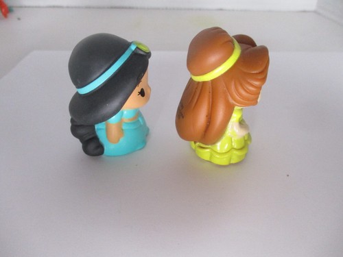 Disney Princesa Dedo Marioneta Jazmín Aladdin an Belle La Bella la Bestia Mini 2" - Imagen 2 de 5