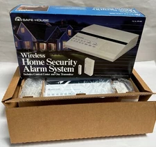 NEW Vintage Safe House 49-403 Wireless Home Security Alarm System (A17)