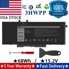 68Wh 3HWPP Battery For Dell Latitude 14 5410 E5410 15 5510 E5510 Series