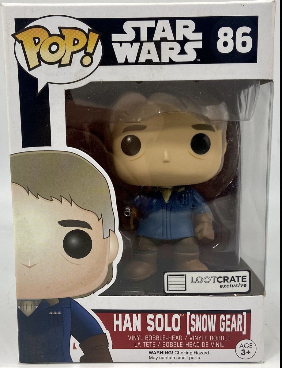 Funko POP! Star Wars HAN SOLO (SNOW GEAR) Bobble Head #86 Vinyl