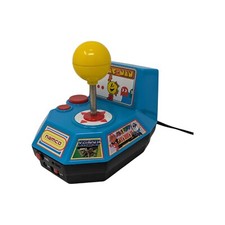 Ms Pac-Man 5 in 1 Mini Arcade Plug N Play 2004 Jakks Namco tested, Free shipping