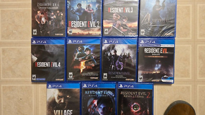 Resident Evil PS4 Bundle RE 0-8 + Revelations 1&2