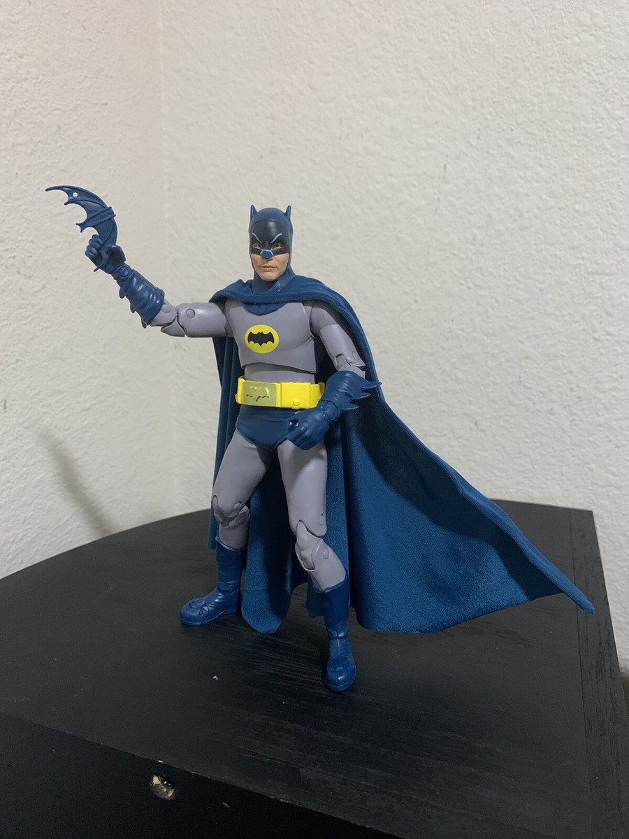 Custom Mcfarlane Batman 66 Adam West Cloth Wired Cape 1/12 NOT