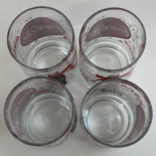 4 vasos vintage de Coca Cola copo de nieve invierno navidad - Imagen 11 de 12