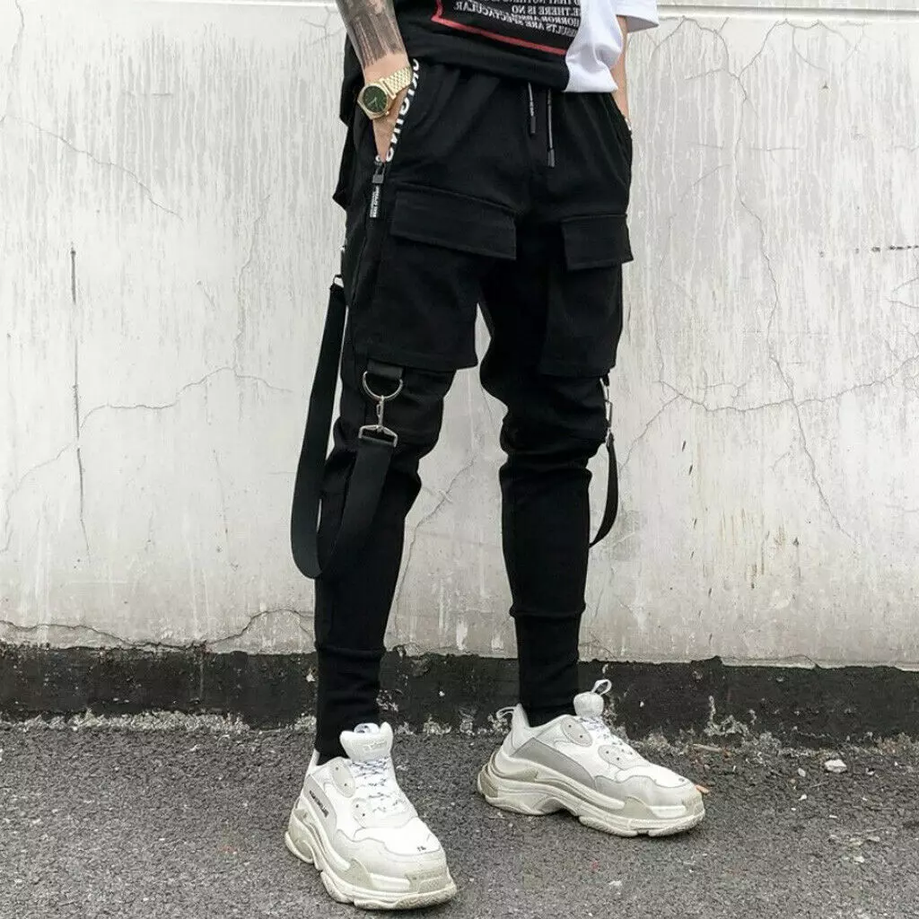 Hip hop punk joggers new arrivals