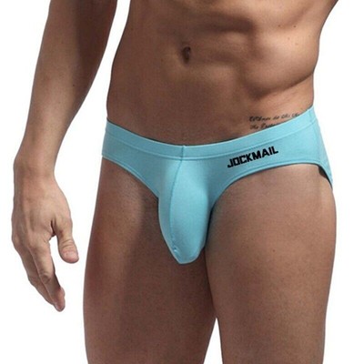 JOCKMAIL Herren Slip Baumwolle Unterwäsche Ausbuchtung Pouch Sexy Unterhose