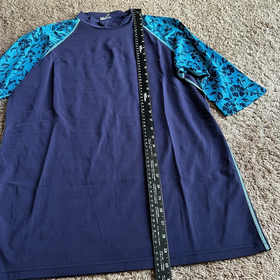 Camiseta de surf de compresión Y2K Skins vintage para hombre ~ talla XL azul Foto 4 de 4