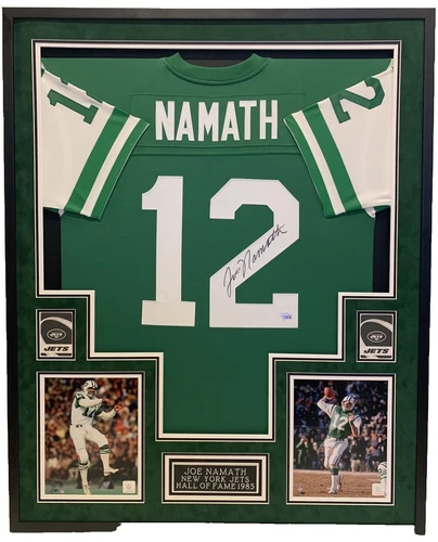 Joe Namath Fanatics Authentic Original Sports Autographed Items