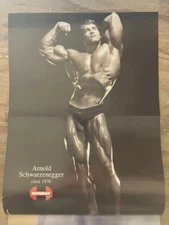 IronMan Magazine April 1994 with Arnold Schwarzenegger Poster