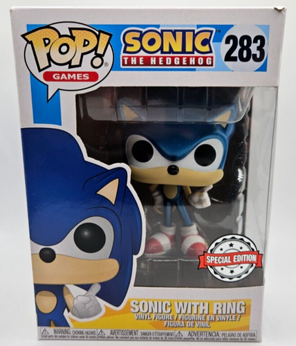 Funko Pop! Vinyl Sonic mit Ring #283 Special Edition Metallic
