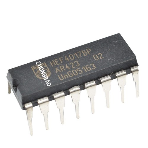 (10PCS) HEF4017BP,652 IC COUNTER 5STAGE 16DIP HEF4017BP 4017 HEF4017 #T9* - 第 1/4 張圖片
