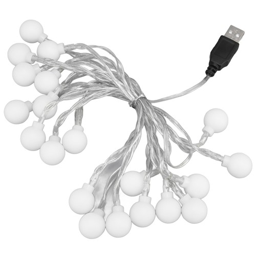 20 LEDs String Lights Flexible Globe Romantic Waterproof String Lights - Picture 12 of 18