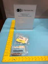 Lot of 12 AMAT 3790-90203 SPACER M4X25mm, M/F BRASS, 184582